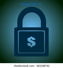 safety lock vector illustration