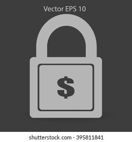 safety lock vector illustration