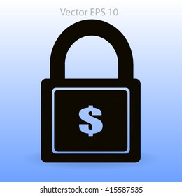 safety lock vector illustration