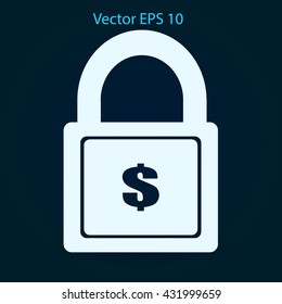 safety lock vector illustration