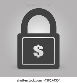safety lock vector illustration