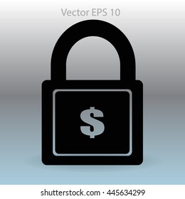 safety lock vector illustration