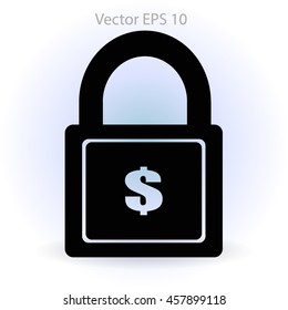 safety lock vector illustration
