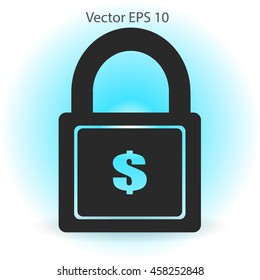 safety lock vector illustration
