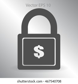 safety lock vector illustration