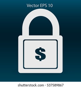 safety lock vector illustration