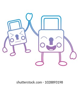 safety locks emoji icon image 