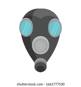 safety mask simple illustration vector clip art