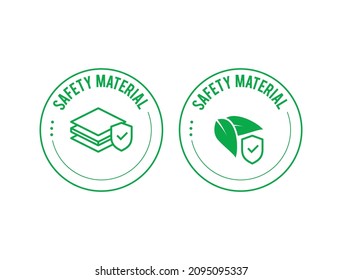safety material icon vector illustration
