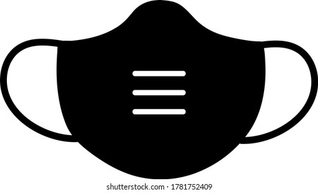 Safety Medical Face Mask Vector