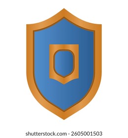 Safety Medieval Protective Shield Vector. Vintage Shield Elements. Shield Icons.