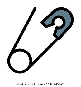 Safety Needle Pin