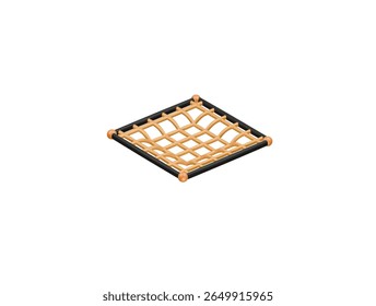 safety net icon 3d illustration render