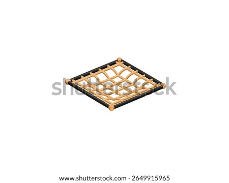 safety net icon 3d illustration render