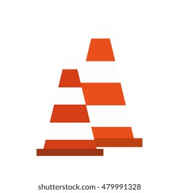safety orange cone 