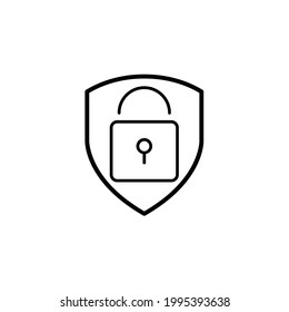 Symbol für Sicherheitspadlock, eps10