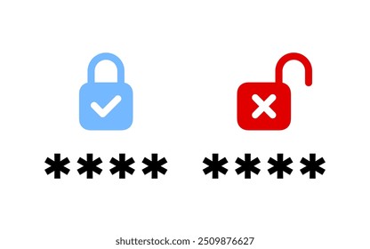Iconos de candados de seguridad. Bloquea iconos