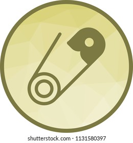 Safety Pin Icon