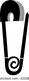 Safety pin icon
