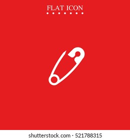 Safety pin icon.