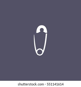 Safety pin icon