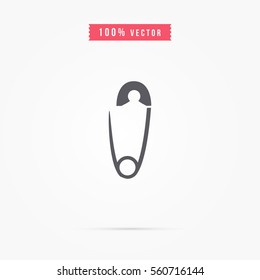 Safety pin icon