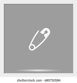 Safety pin icon.