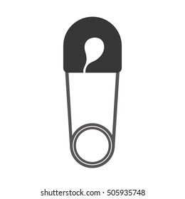 safety pin icon image 