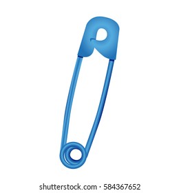 safety pin icon image, vector illustration design