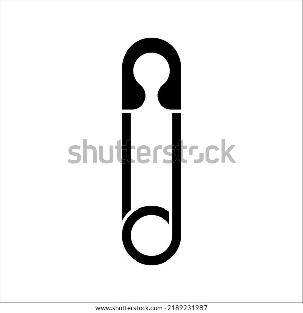 Safety pin\
icon,vector illustration. Flat design style. vector safety pin icon\
illustration isolated on White\
background