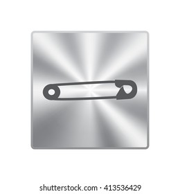 safety pin silhouette