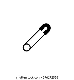 Safety pin vector icon