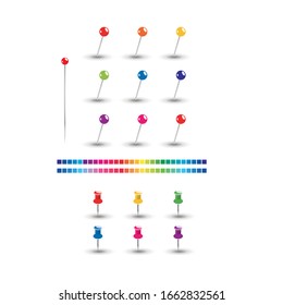 safety pin vector, safety pin isolted, safety pin icon, safety pin paper