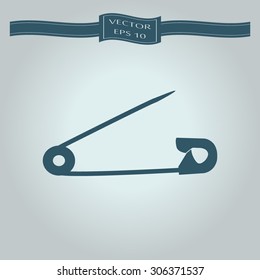 safety pins silhouettes