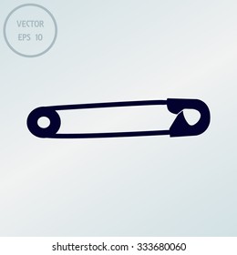 safety pins silhouettes