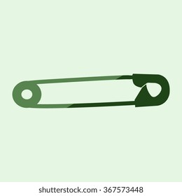 safety pins silhouettes