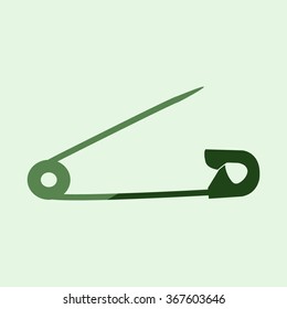 safety pins silhouettes 