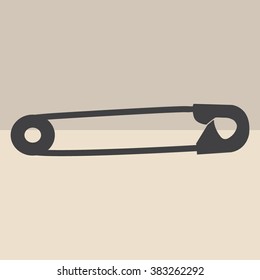 safety pins silhouettes