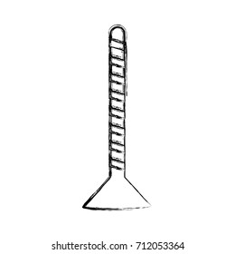 safety pole icon businessman vector illustration