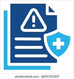 Safety Procedure Icon Element For Design