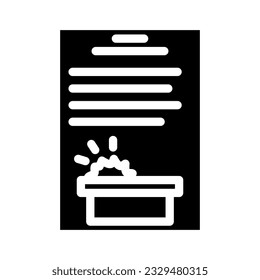 safety procedures tool work glyph icon vector. safety procedures tool work sign. isolated symbol illustration