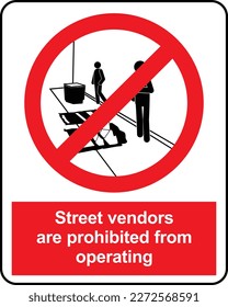 Safety Prohibition sign Do not drunk and lie down in front of the store