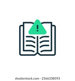 Safety Protocol Two Tone Color Icon. linear style sign for mobile concept and web design. Outline vector icon.