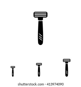 Safety razor icon