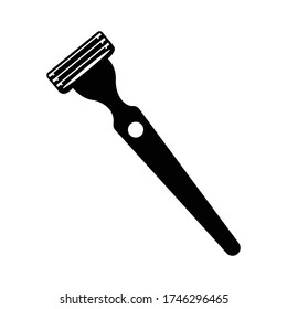 Safety razor icon. Razor vector icon. black vector icon isolated on white background razor. eps 10