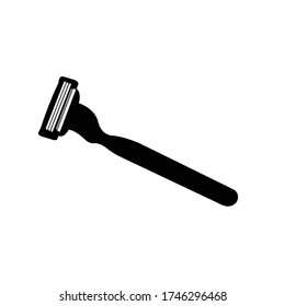 Safety razor icon. Razor vector icon. black vector icon isolated on white background razor. eps 10