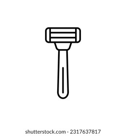 Safety Razor icon vector design templates isolated on white background
