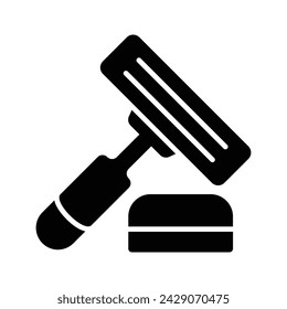 Safety razor vector design, well designed vector of shaving razor