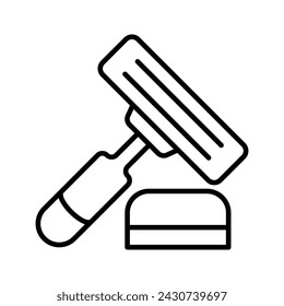 Safety razor vector design, well designed vector of shaving razor