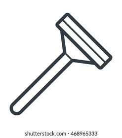 Safety Razor Vector Icon